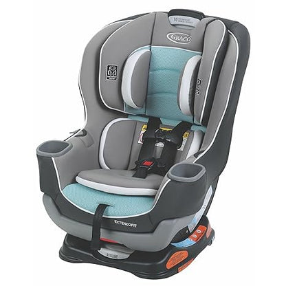 Convertible Baby Car Seat: Rear/Forward-Facing, Adjustable Extension Panel for Extra Legroom