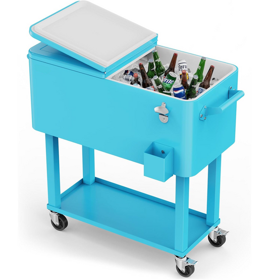 Portable Beverage Cart Cooler