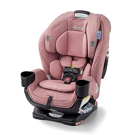 Convertible Baby Car Seat: Rear/Forward-Facing, Adjustable Extension Panel for Extra Legroom