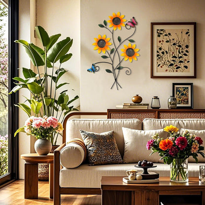 Home deco with flowers