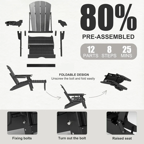 Adjustable Adirondack Chair