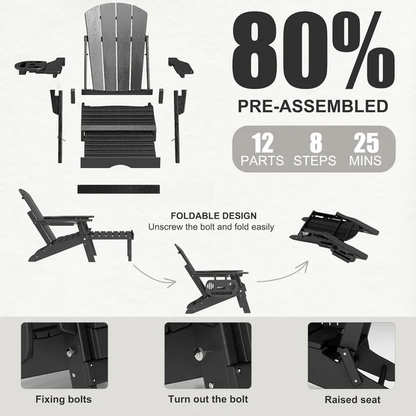 Adjustable Adirondack Chair