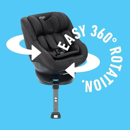 Convertible Baby Car Seat: Rear/Forward-Facing, Adjustable Extension Panel for Extra Legroom